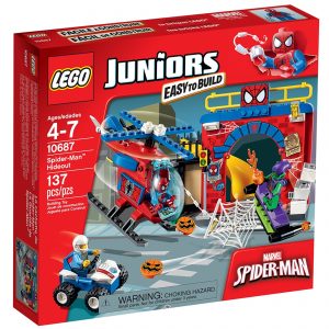 lego 10687 spider man skjulested