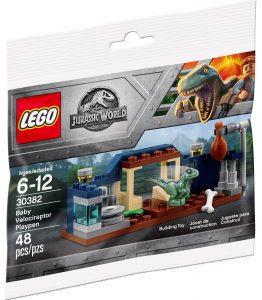 lego 30382 velociraptor legeplads