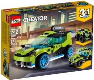 lego 31074 raket rallybil