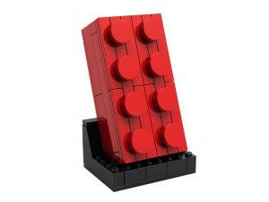 lego 5006085 bygbar 2x4 rod klods