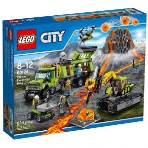 lego 60124 vulkan ekspeditionsbase