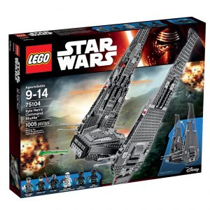 lego 75104 kylo rens command shuttle