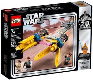 lego 75258 anakins podracer 20 ars jubilaeumsudgave