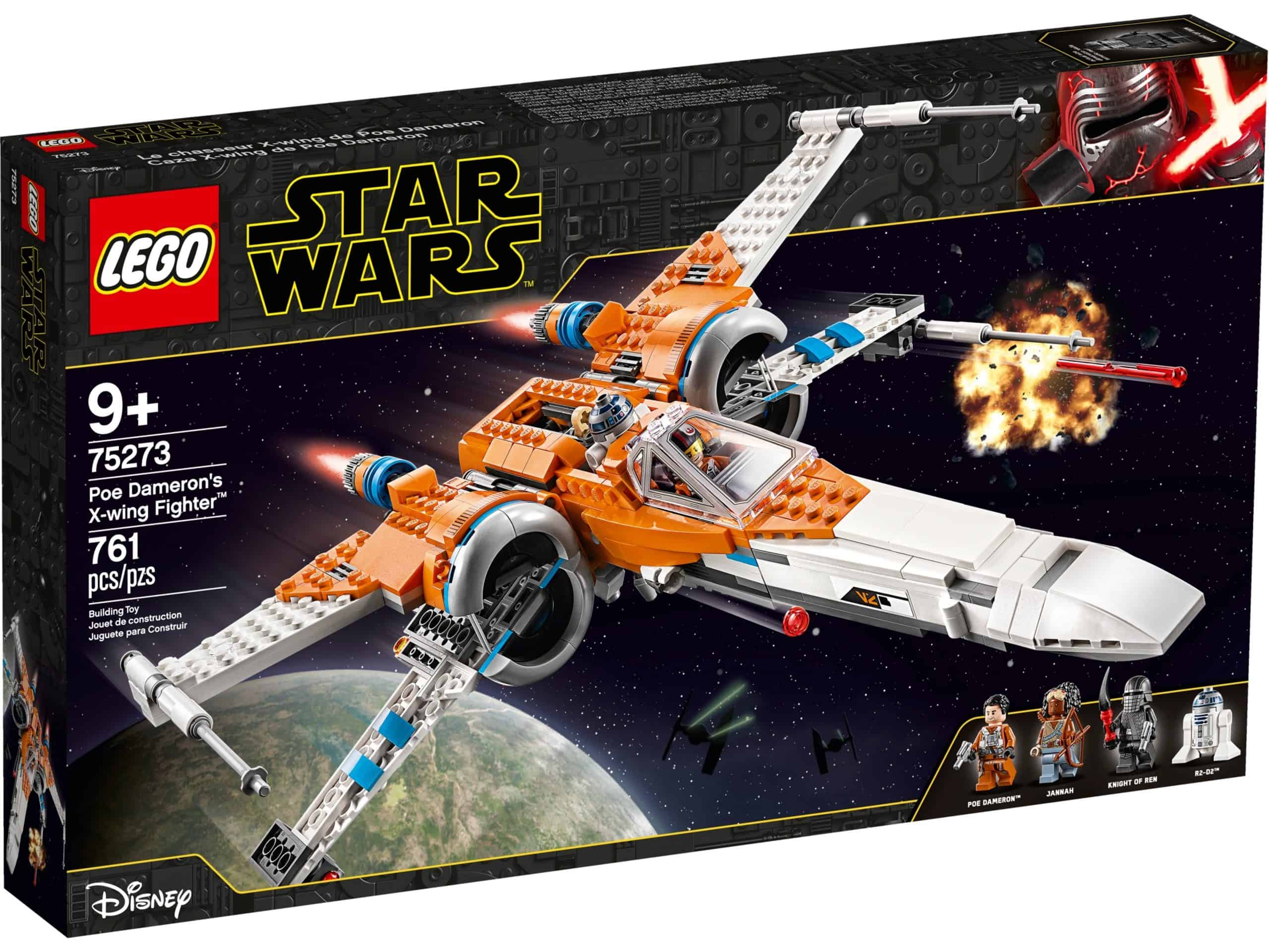 lego 75273 poe damerons x wing jager scaled