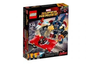 lego 76077 iron man detroit steels angreb