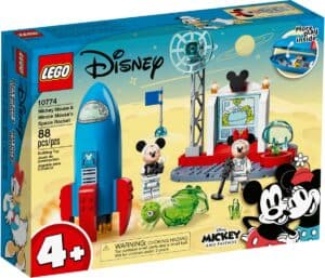 lego 10774 mickey mouse og minnie mouses rumraket