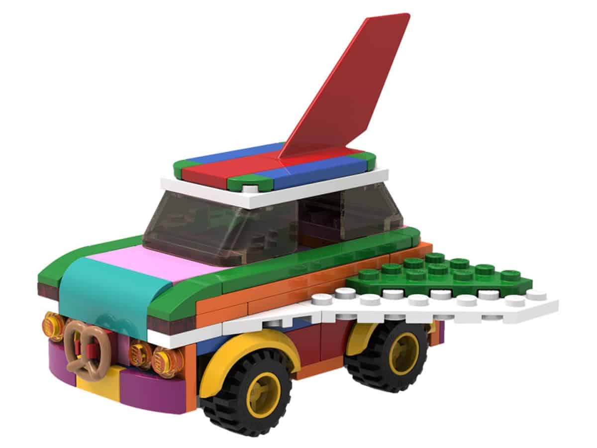 lego 5006890 ombyggelig flyvende bil