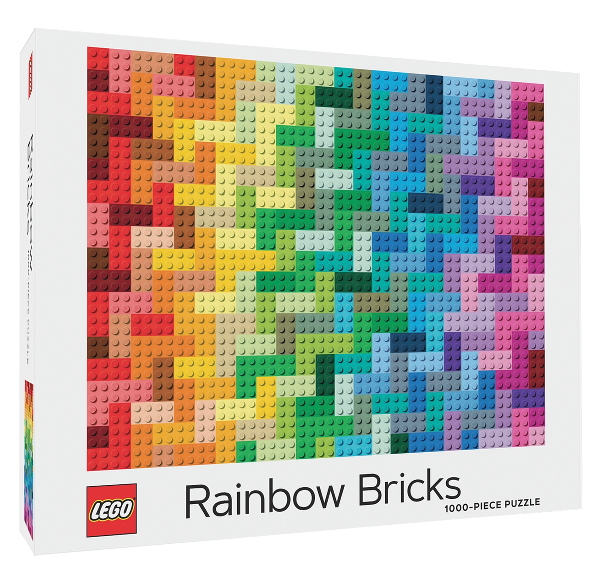 lego 5007072 rainbow bricks puslespil med 1 000 brikker