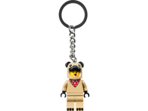lego 854158 french bull dog guy key chain