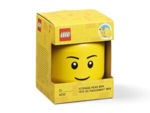 lego 5006258 mini opbevaringshoved dreng klar gul