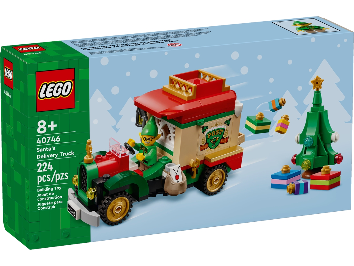 santas delivery truck 40746